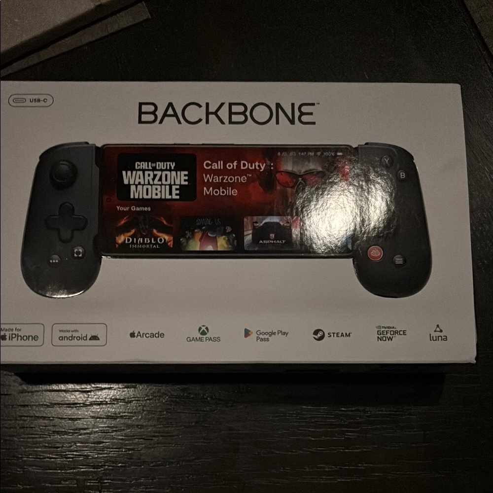 One Mobile Gaming Controller - Black